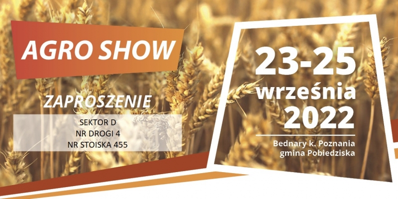 AGRO SHOW 2022 BEDNARY